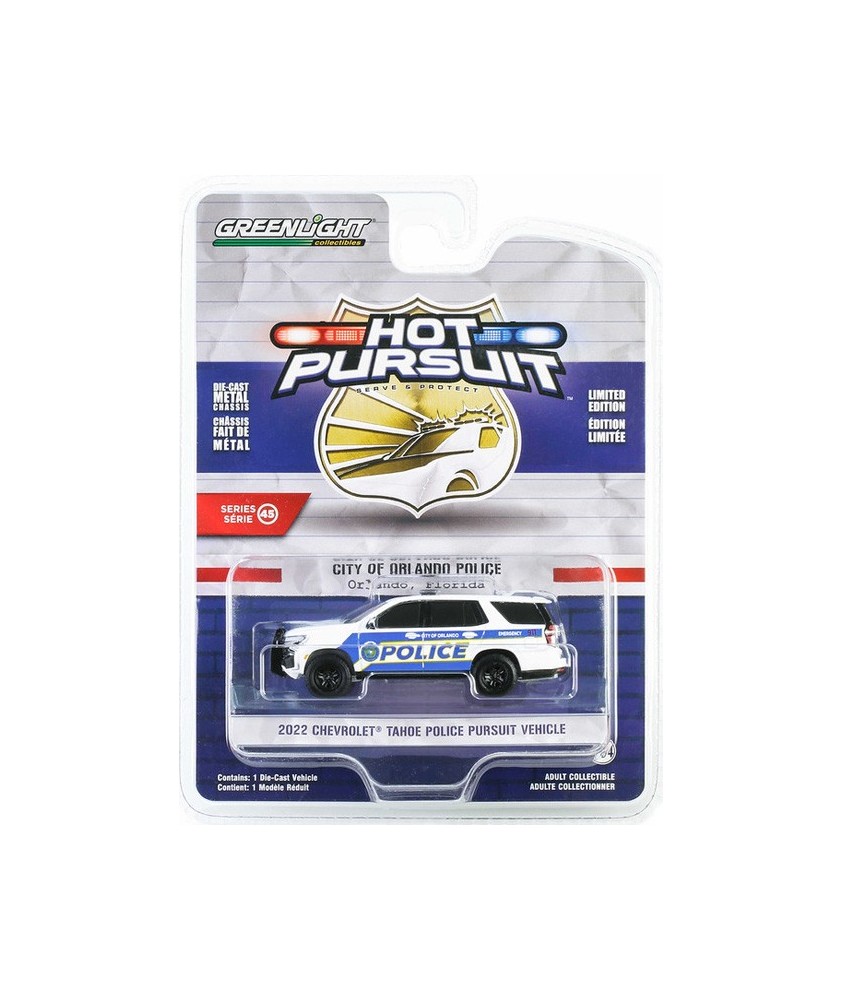 Greenlight Hot Pursuit Series Chevy Tahoe Police Pursuit