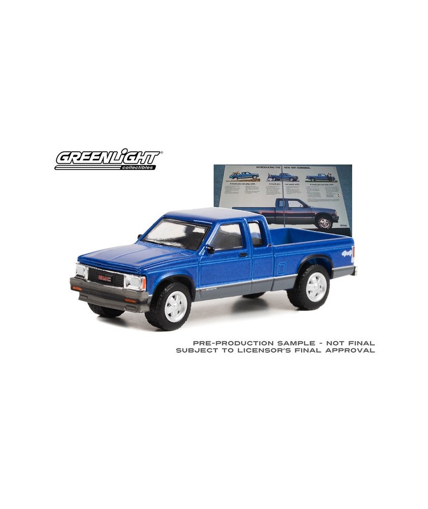 Greenlight Vintage Ad Cars Series 8 - 1991 GMC Sonoma