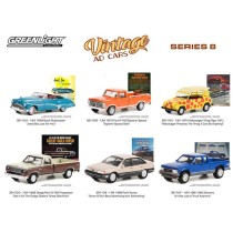 Greenlight Vintage Ad Cars Series 8 - Six Car Set