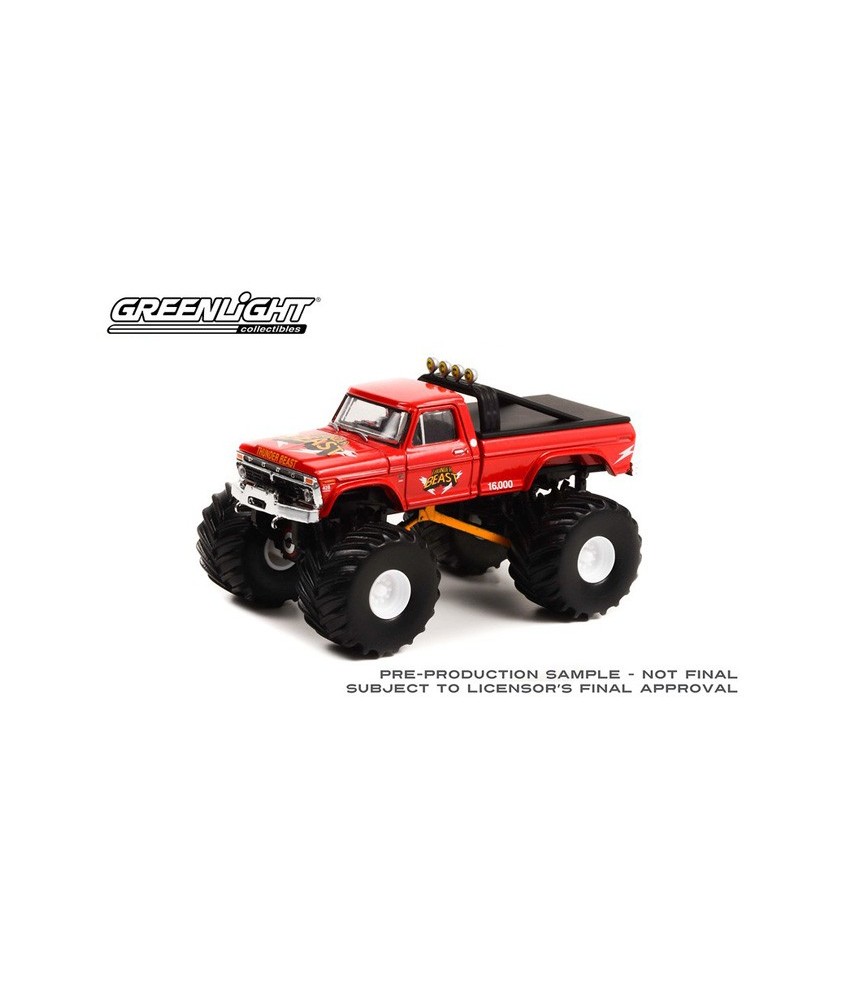 Greenlight Kings of Crunch Series 11 - 1976 Ford F-250 Monster Truck Thunder Beast