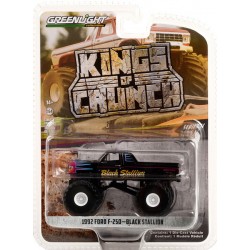 Greenlight Kings of Crunch Series 11 - 1992 Ford F-250 Monster Truck Black Stallion