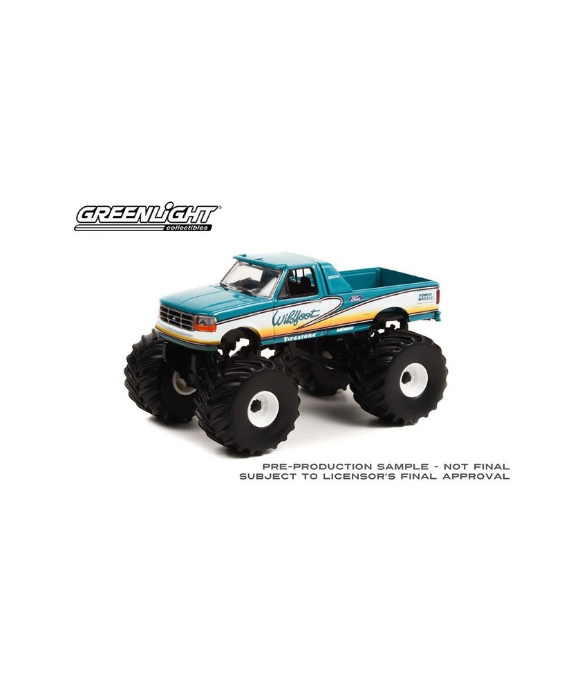 Greenlight Kings of Crunch Series 11 - 1993 Ford F-250 Monster Truck Wildfoot