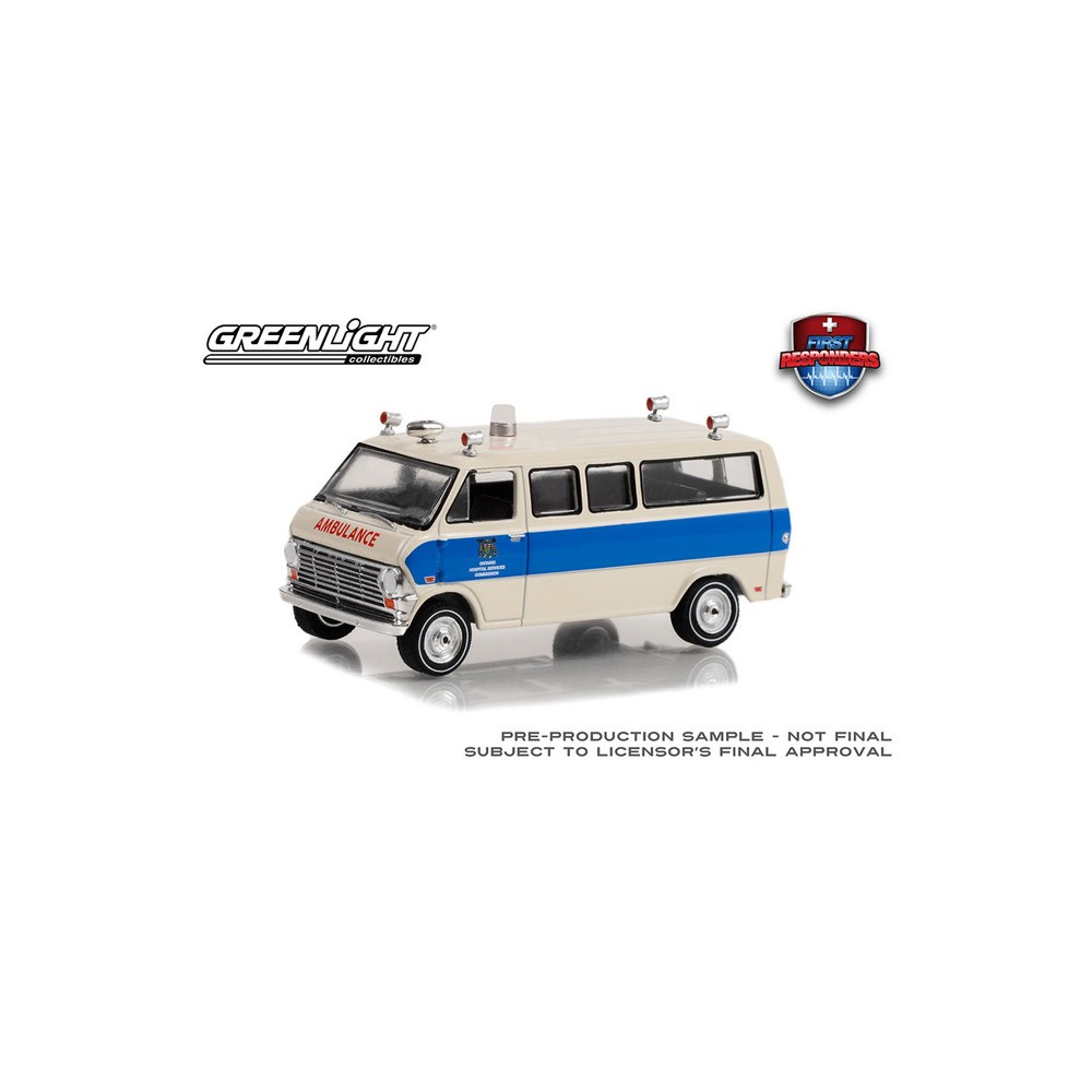 Greenlight First Responders Series 1 - 1969 Ford Econoline Ambulance