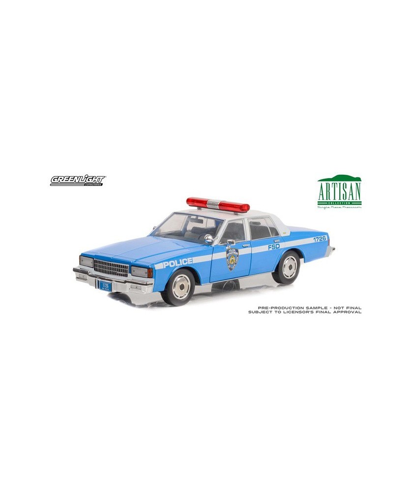 Greenlight 1:18 Artisan Collection - 1990 Chevrolet Caprice NYPD