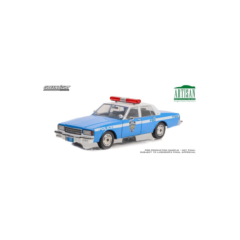 Greenlight 1:18 Artisan Collection - 1990 Chevrolet Caprice NYPD