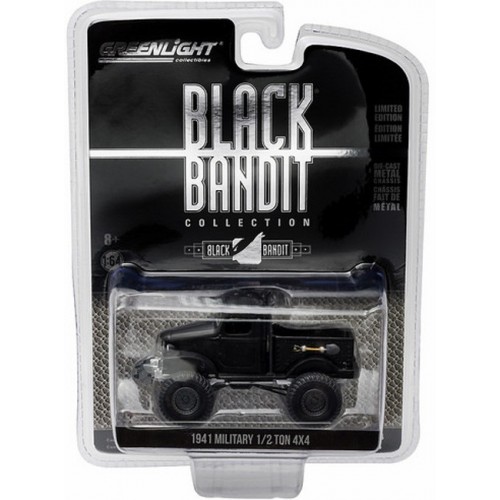 Black Bandit Series 14 - Military 1/2 Ton 4 X 4 Truck