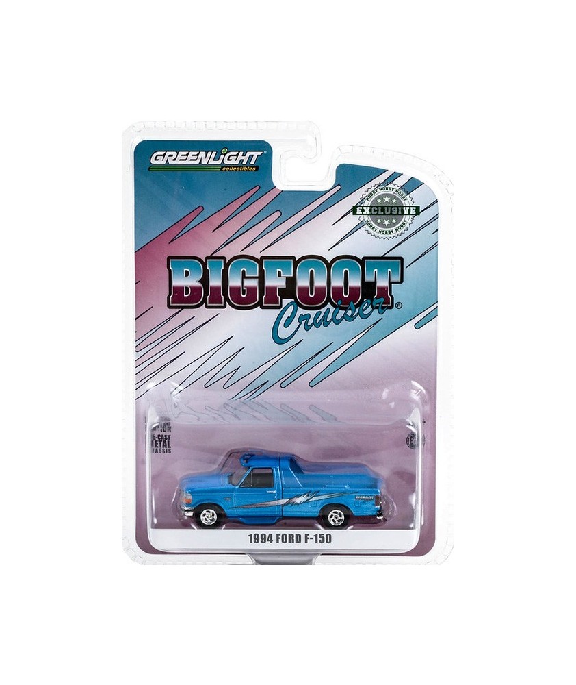 Modellino Greenlight Hobby Exclusive 1994 Ford F-150 Bigfoot Cruiser #2 - Scala 1:64