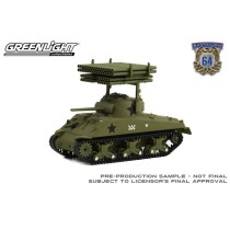 Greenlight Battalion 64 Hobby Exclusive - 1945 M4 Sherman Tank with Rocket Launcher