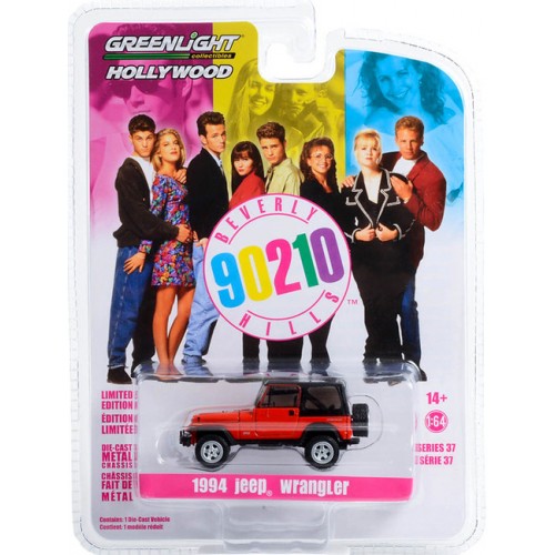 Greenlight Hollywood Series 37 - 1994 Jeep Wrangler Beverly Hills 90210