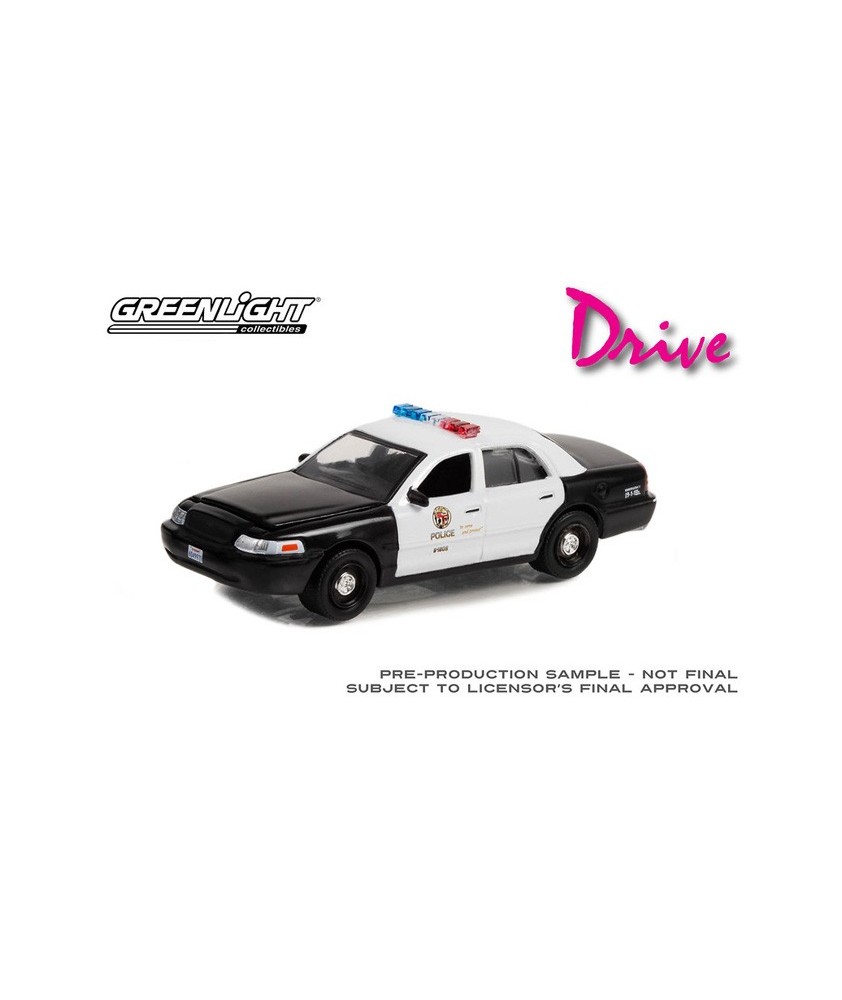 Greenlight Hollywood Series 37 - 2001 Ford Crown Victoria Police Interceptor LAPD Drive