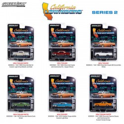 Greenlight California Lowriders Series 2 - Six Car Set
