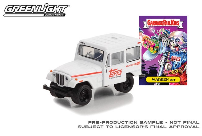 Greenlight Garbage Pail Kids Series 4 - 1975 Jeep DJ-5