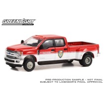 Greenlight Dually Drivers Series 11 - 2019 Ford F-350 Dually Houston Fire Department