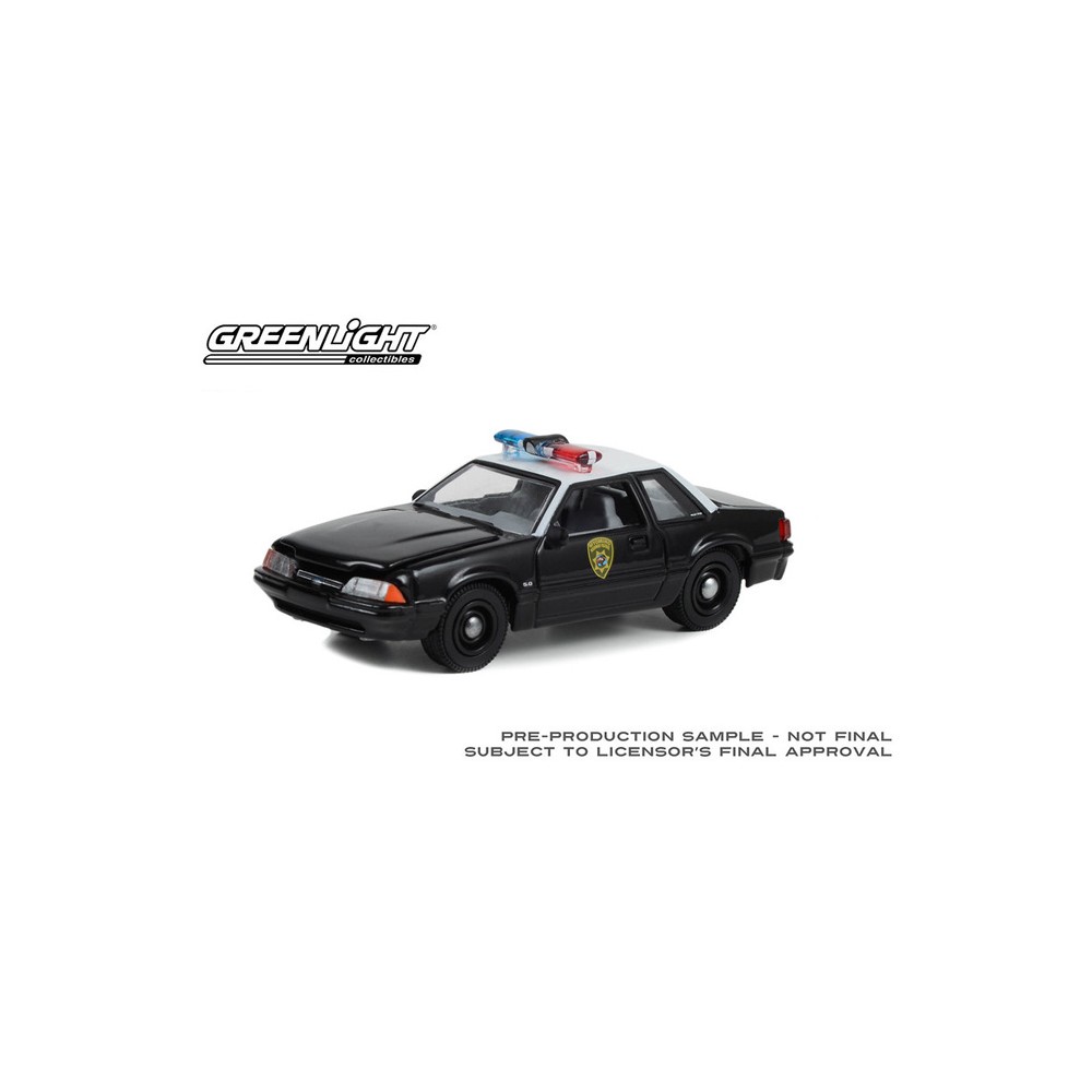 Greenlight Hot Pursuit Series 43 - 1990 Ford Mustang SSP Wyoming State Patrol