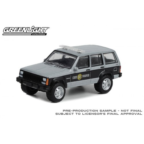 Greenlight Hot Pursuit Series 43 - 1995 Jeep Cherokee North Carolina Highway Patrol