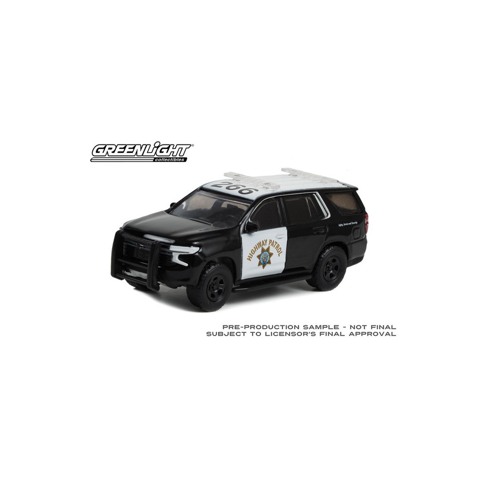 Greenlight Hot Pursuit Series 43 - 2021 Chevrolet Tahoe Police Pursuit California Highway Patrol