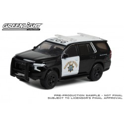 Greenlight Hot Pursuit Series 43 - 2021 Chevrolet Tahoe Police Pursuit California Highway Patrol