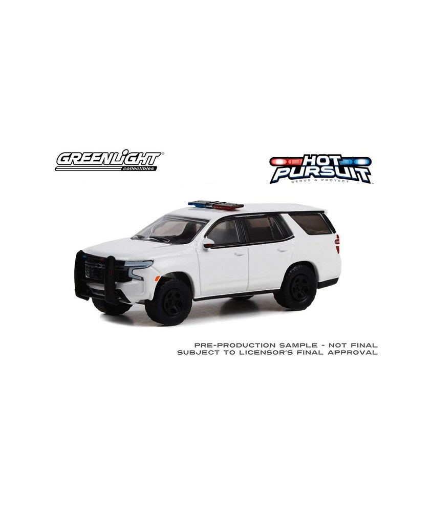 Greenlight Hot Pursuit - 2022 Chevrolet Tahoe Police Pursuit Vehicle with Lightbar