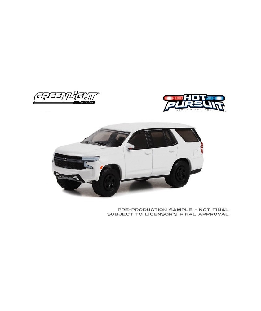 Greenlight Hot Pursuit - 2022 Chevrolet Tahoe Police Pursuit Vehicle without Lightbar