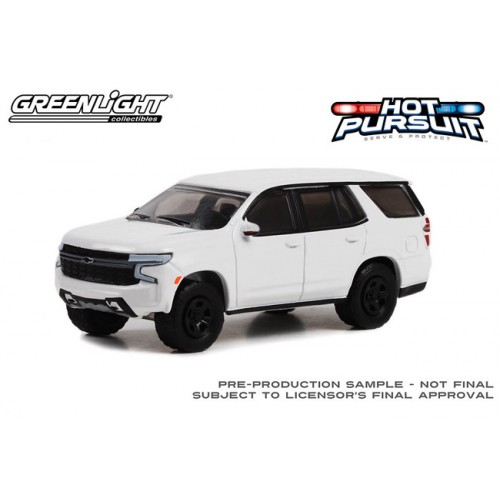 Greenlight Hot Pursuit - 2022 Chevrolet Tahoe Police Pursuit Vehicle without Lightbar
