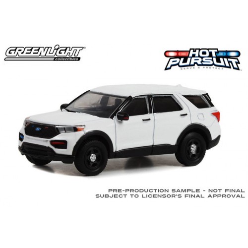 Greenlight Hot Pursuit - 2022 Ford Police Interceptor Utility without Lightbar