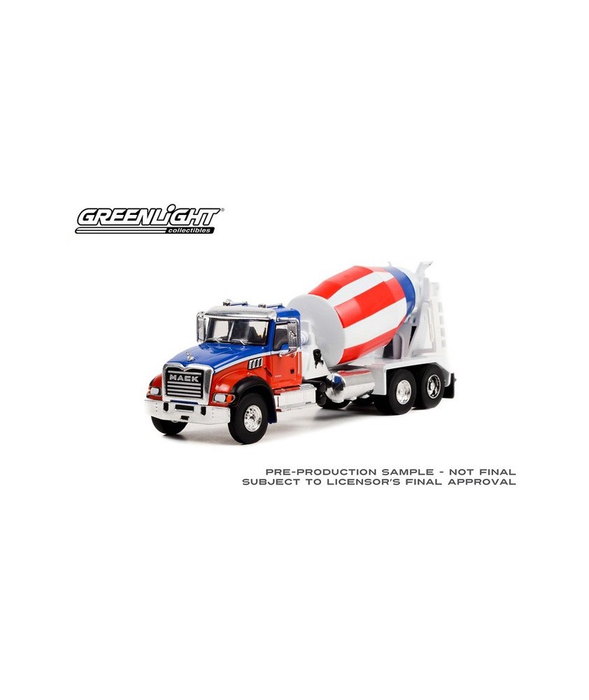 Greenlight S.D. Trucks Series 15 - 2019 Mack Granite Cement Mixer