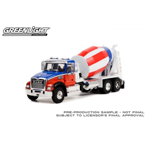 Greenlight S.D. Trucks Series 15 - 2019 Mack Granite Cement Mixer