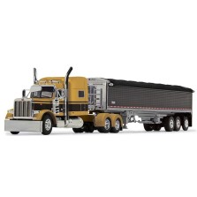 DCP by First Gear - Peterbilt Model 379 with Wilson Pacesetter Grain Trailer