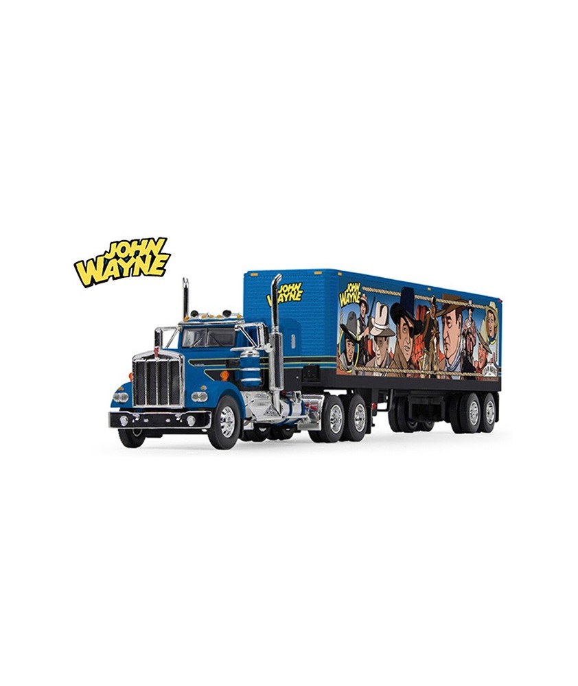 DCP by First Gear - Kenworth W900A with Vintage Van Trailer John Wayne Comic Edition