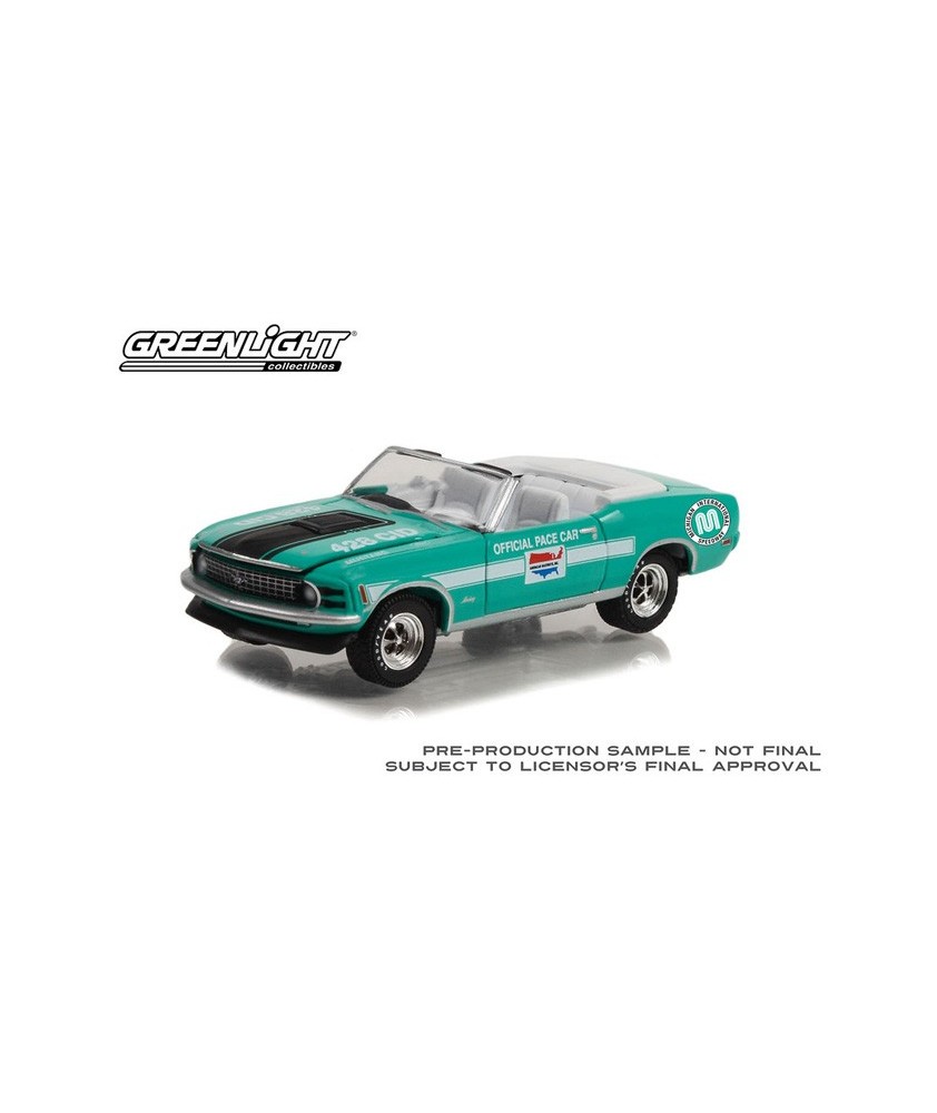 Greenlight Hobby Exclusive - 1970 Ford Mustang Convertible Pace Car