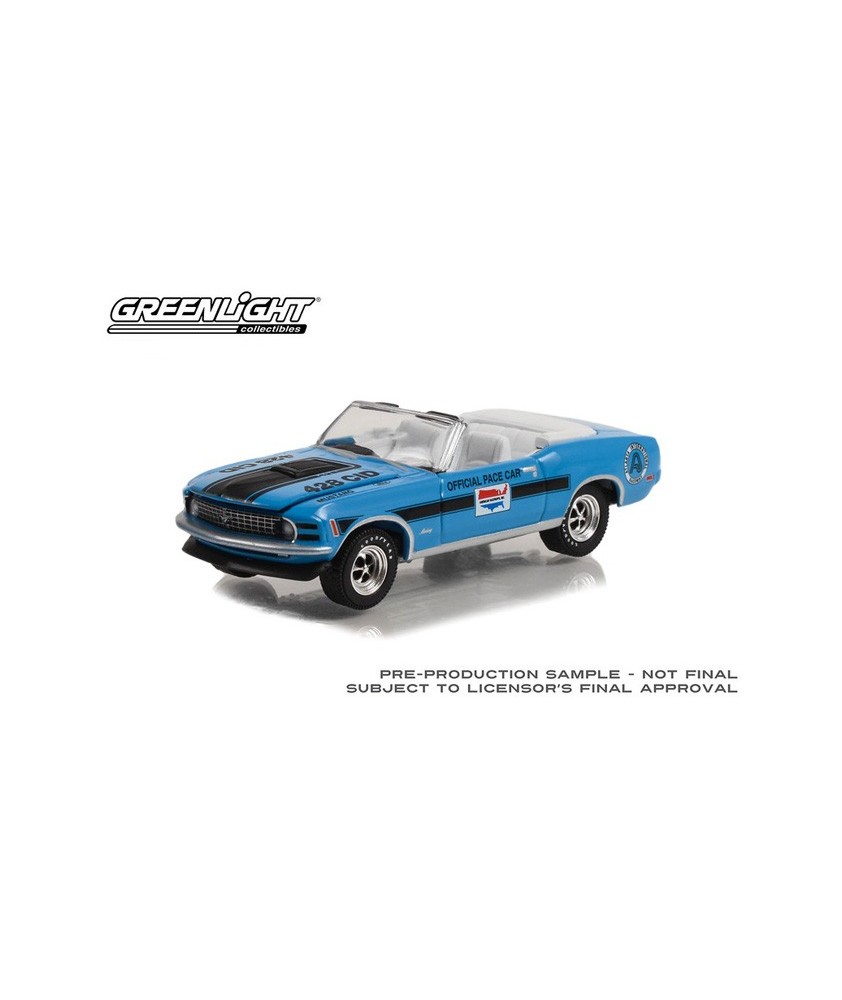 Greenlight Hobby Exclusive - 1970 Ford Mustang Convertible Pace Car