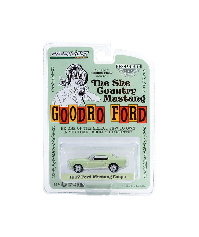 Greenlight Hobby Exclusive - 1967 Ford Mustang Coupe