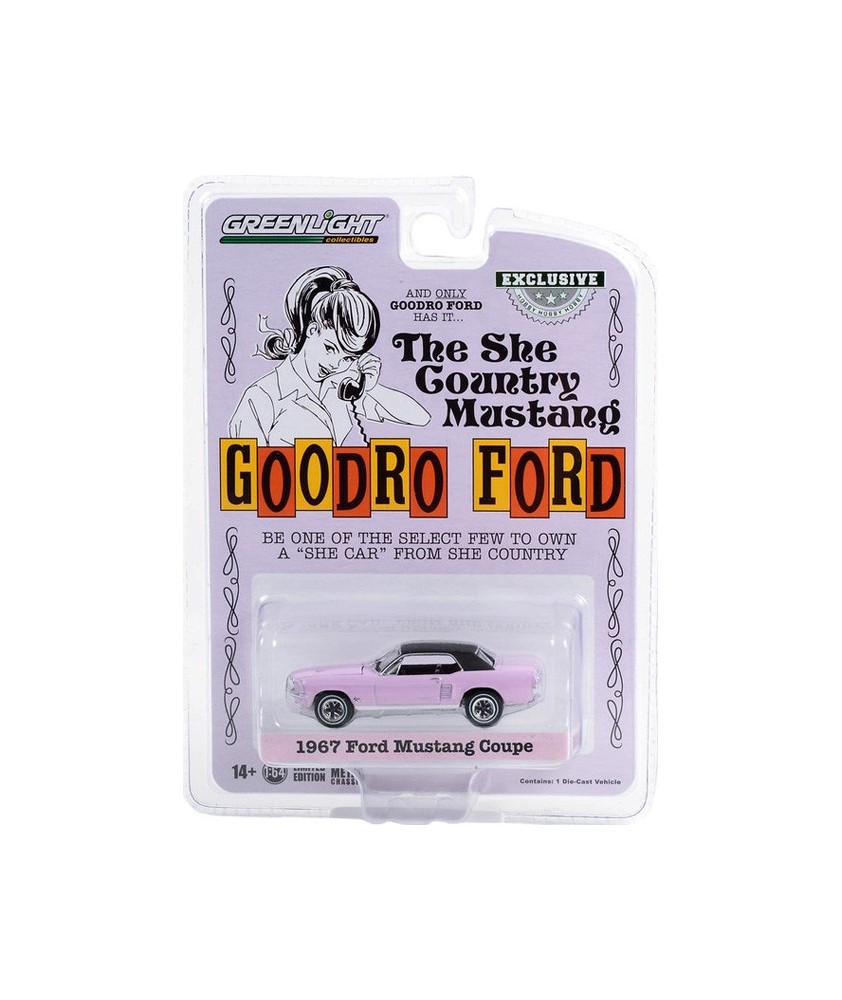 Greenlight Hobby Exclusive - 1967 Ford Mustang Coupe