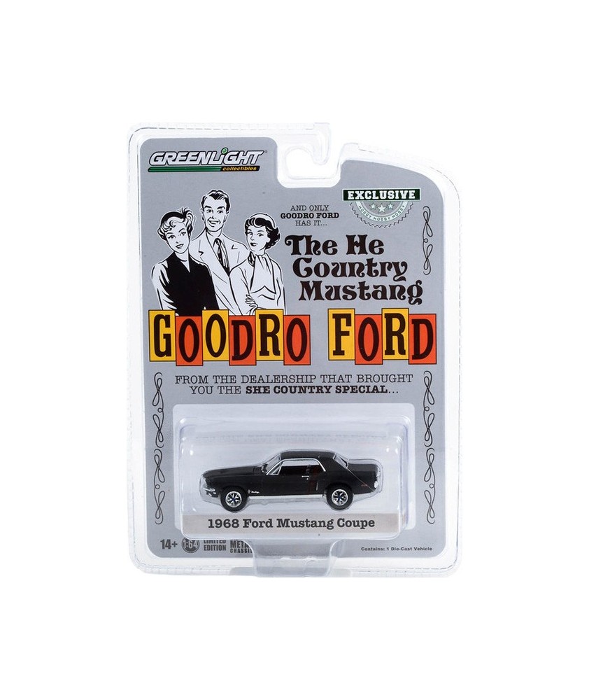 Greenlight Hobby Exclusive - 1968 Ford Mustang Coupe