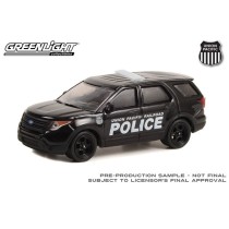 Greenlight Hobby Exclusive - 2015 Ford Police Interceptor Utility Union Pacific Railroad Police