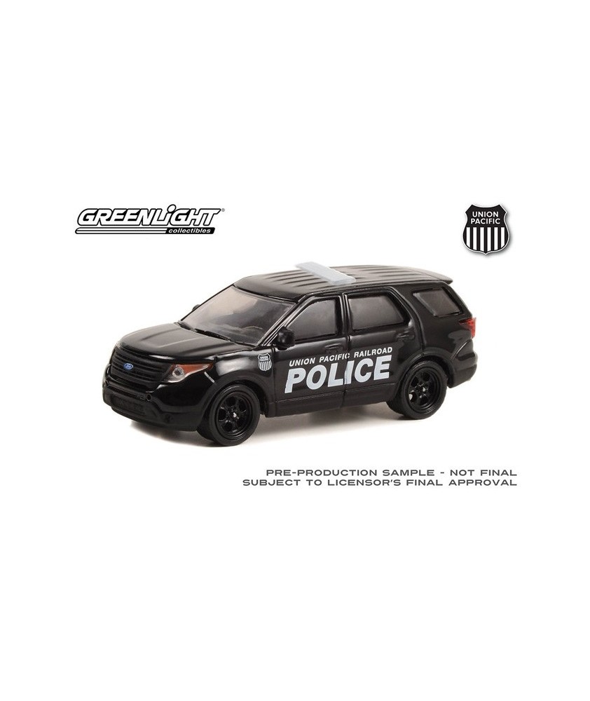 Greenlight Hobby Exclusive - 2015 Ford Police Interceptor Utility Union Pacific Railroad Police