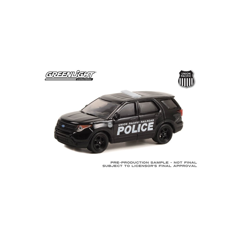 Greenlight Hobby Exclusive - 2015 Ford Police Interceptor Utility Union Pacific Railroad Police