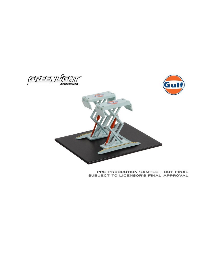 Greenlight Auto Body Shop - Automotive Double Scissor Lifts Series 1 Gulf Oil