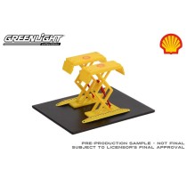 Greenlight Auto Body Shop - Automotive Double Scissor Lifts Series 1 Shell Oil