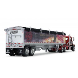 DCP by First Gear - Mack Pinnacle Day Cab with Wilson Pacesetter Grain Trailer Our Fallen Heroes