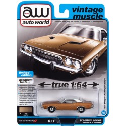 Auto World Premium 2022 Release 4A - 1974 Dodge Challenger Rallye