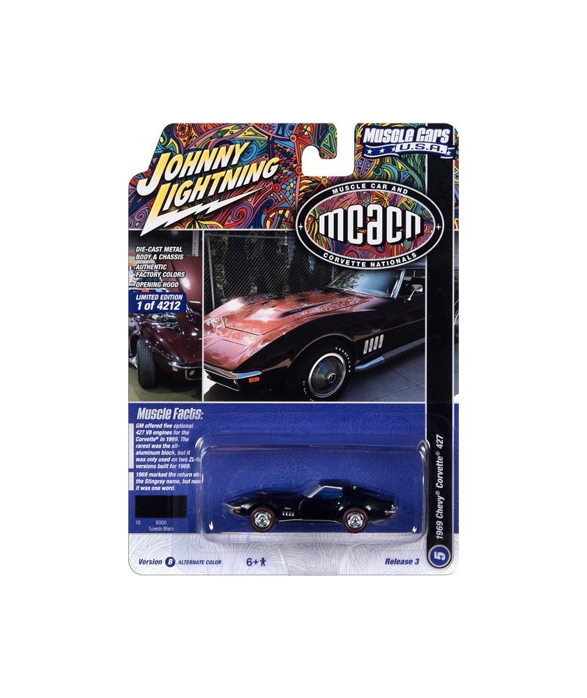 Johnny Lightning Muscle Cars USA - 1969 Chevy Corvette 427