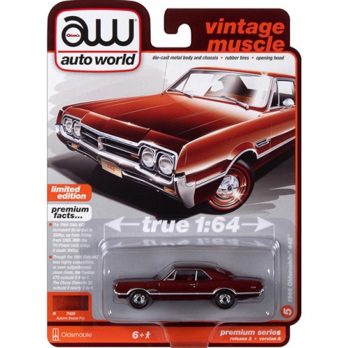 Auto World Premium 2023 Release 2A - 1966 Oldsmobile 442