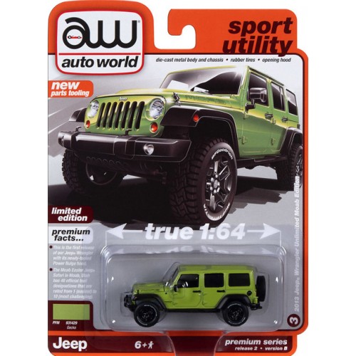 Auto World Premium 2023 Release 2B - 2013 Jeep Wrangler Unlimited Moab Edition