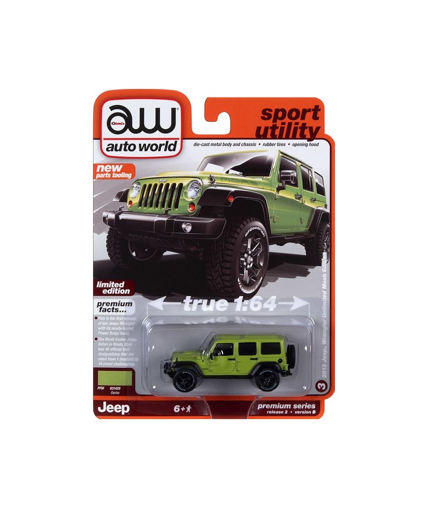 Auto World Premium 2023 Release 2B - 2013 Jeep Wrangler Unlimited