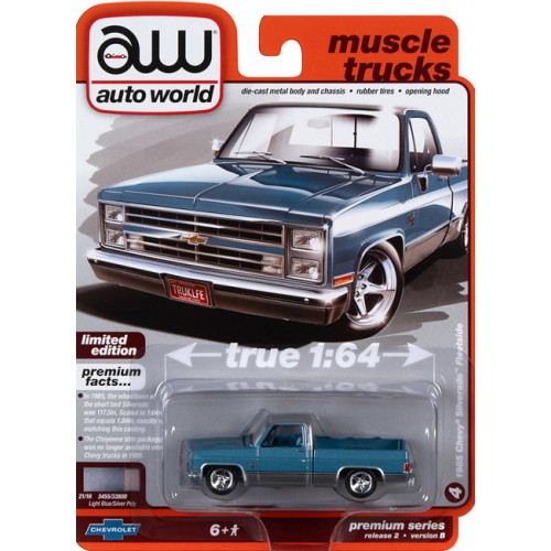 Auto World Premium 2023 Release 2B - 1985 Chevy Silverado Fleetside Truck