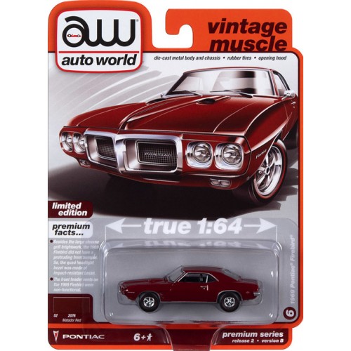 Auto World Premium 2023 Release 2B - 1969 Pontiac Firebird