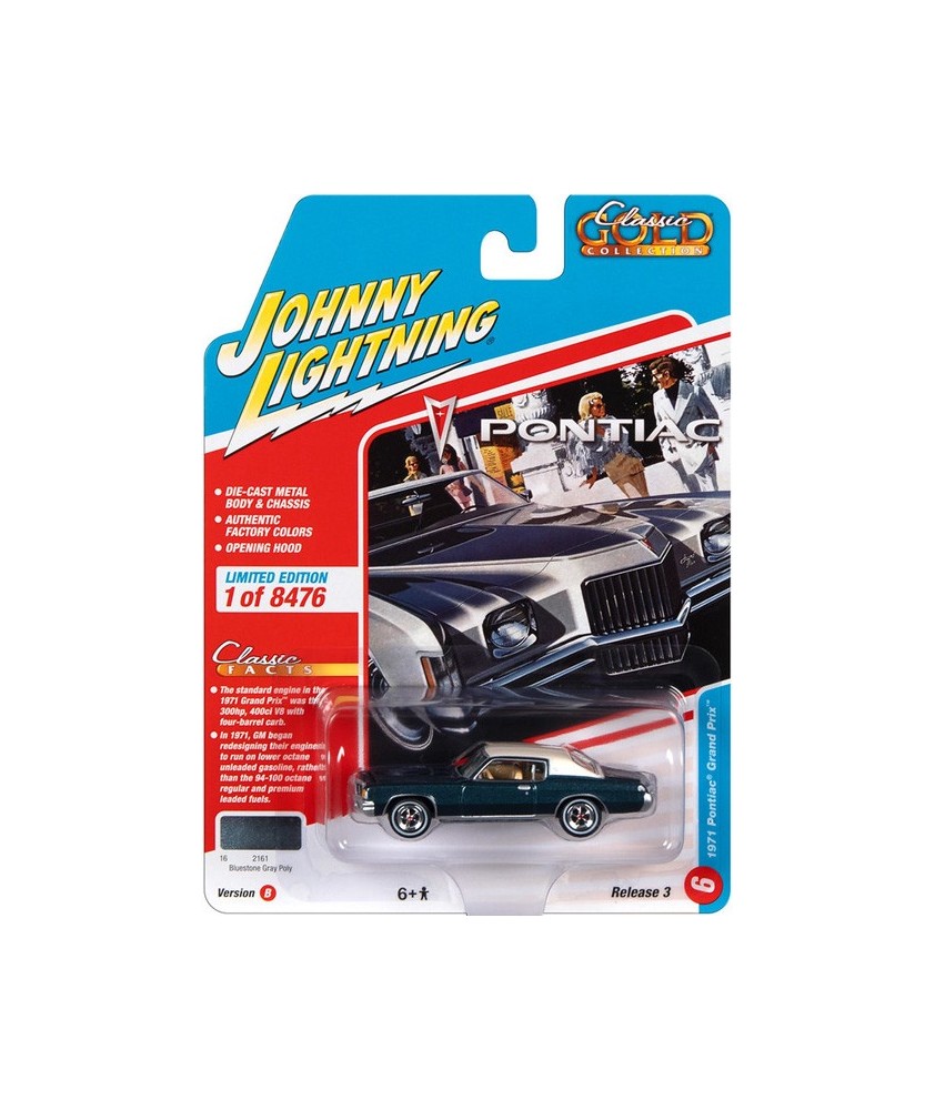 ★未開封 HO用ボディ プルバックカー JOHNNY LIGTHNING Johnny Lightning Classic Plastic Barry Setzer 1971 Chevy Vega