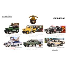 Greenlight Smokey Bear Series 2 - Six Car Set