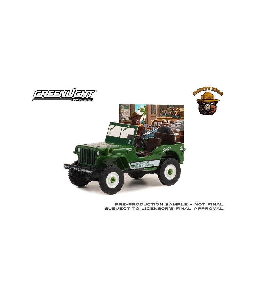 Greenlight Smokey Bear Series 2 - 1945 Willys MB Jeep